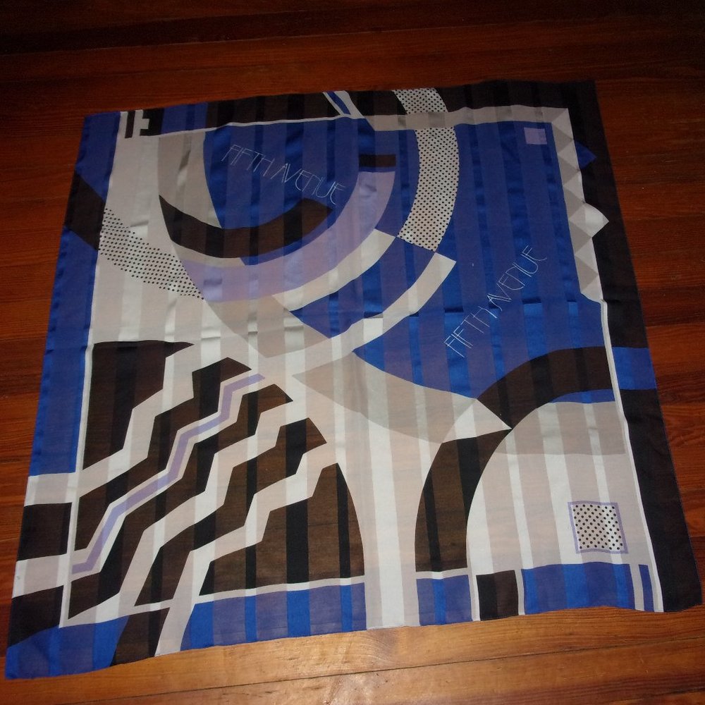 Large Fifth Avenue Scarf 34" x 34.5"